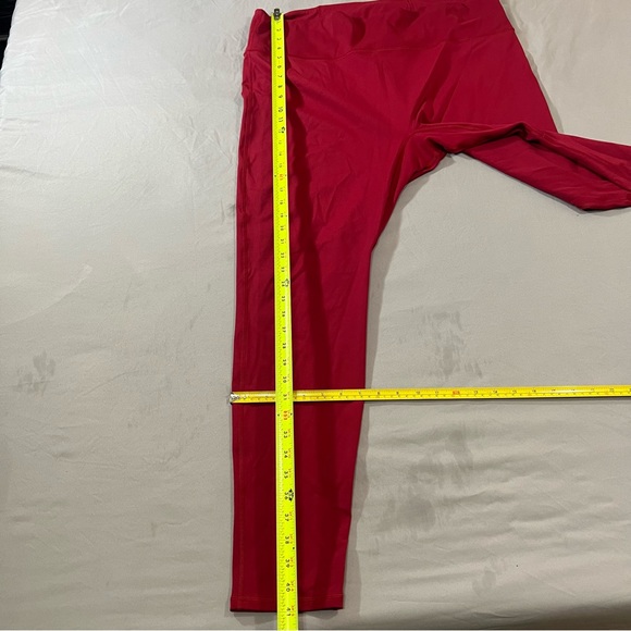 Fabletics Infinity Motion 365 High Waisted Leggings color cherry red Size 4X - Picture 16 of 16